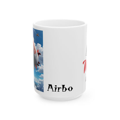 Matiby Airbo Ceramic Mug, (11oz, 15oz)