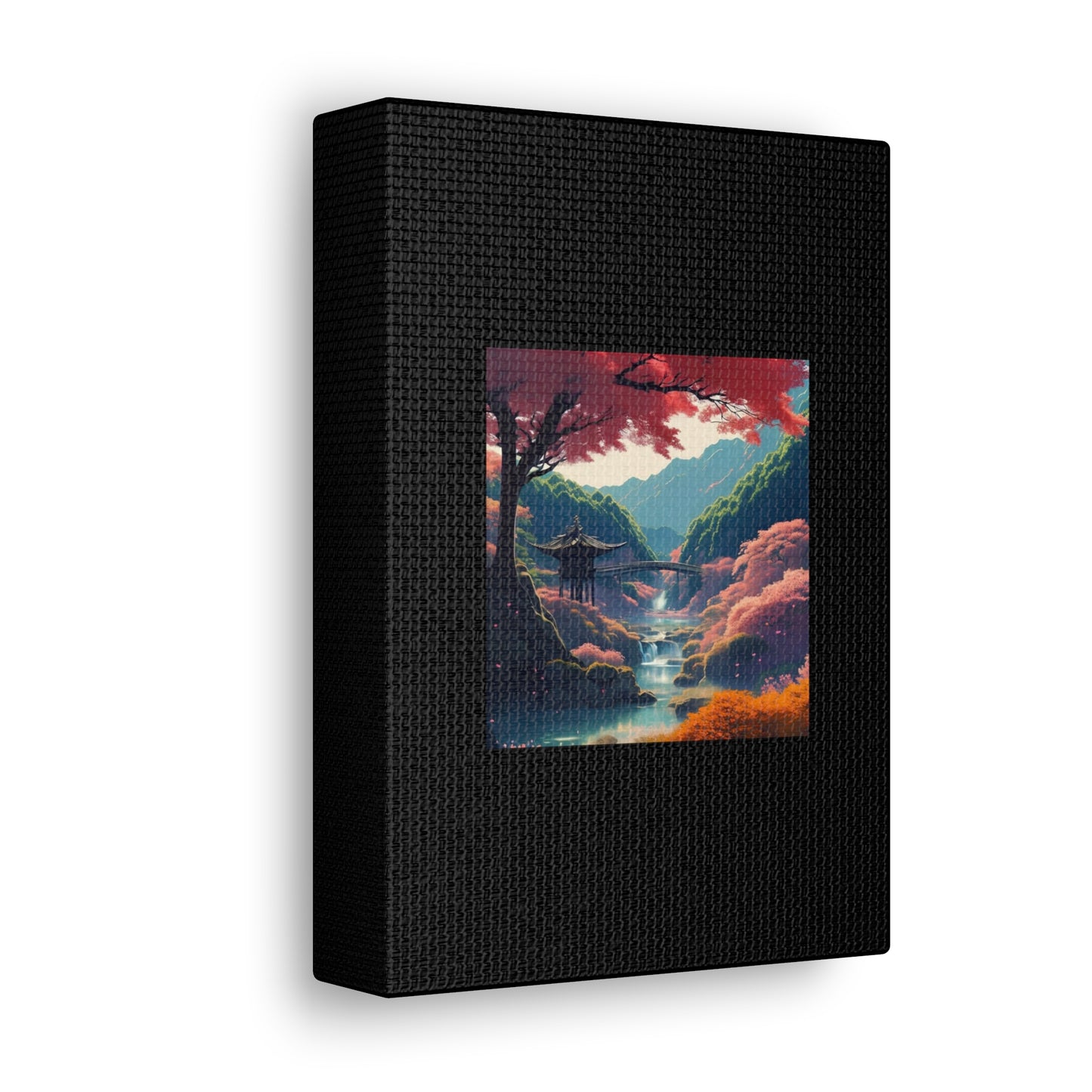 Artzy Scenic Black Canvas Gallery Wraps