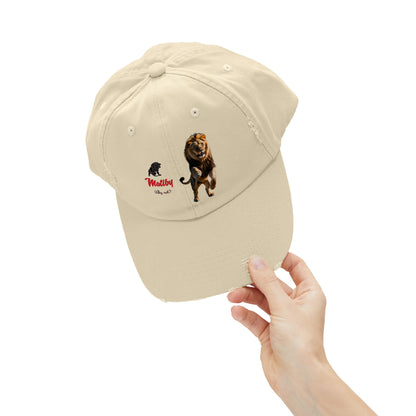 Matiby Lion Unisex Distressed Cap