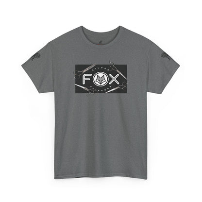 Silver Fox Scissors Unisex Heavy Cotton Tee