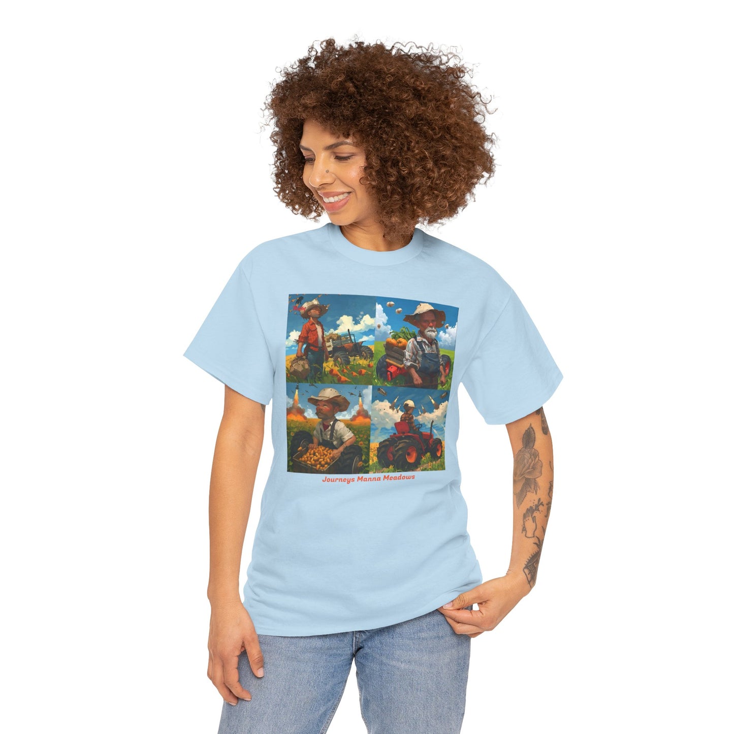 Journeys Manna Meadows Unisex Heavy Cotton Tee