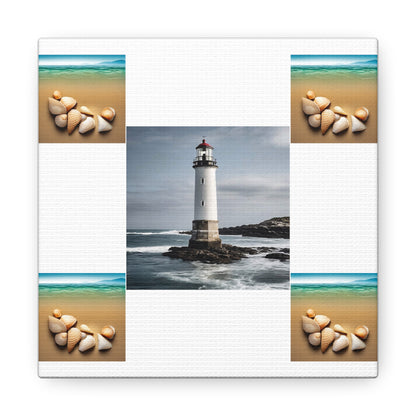 Lighthouse White Canvas Gallery Wraps