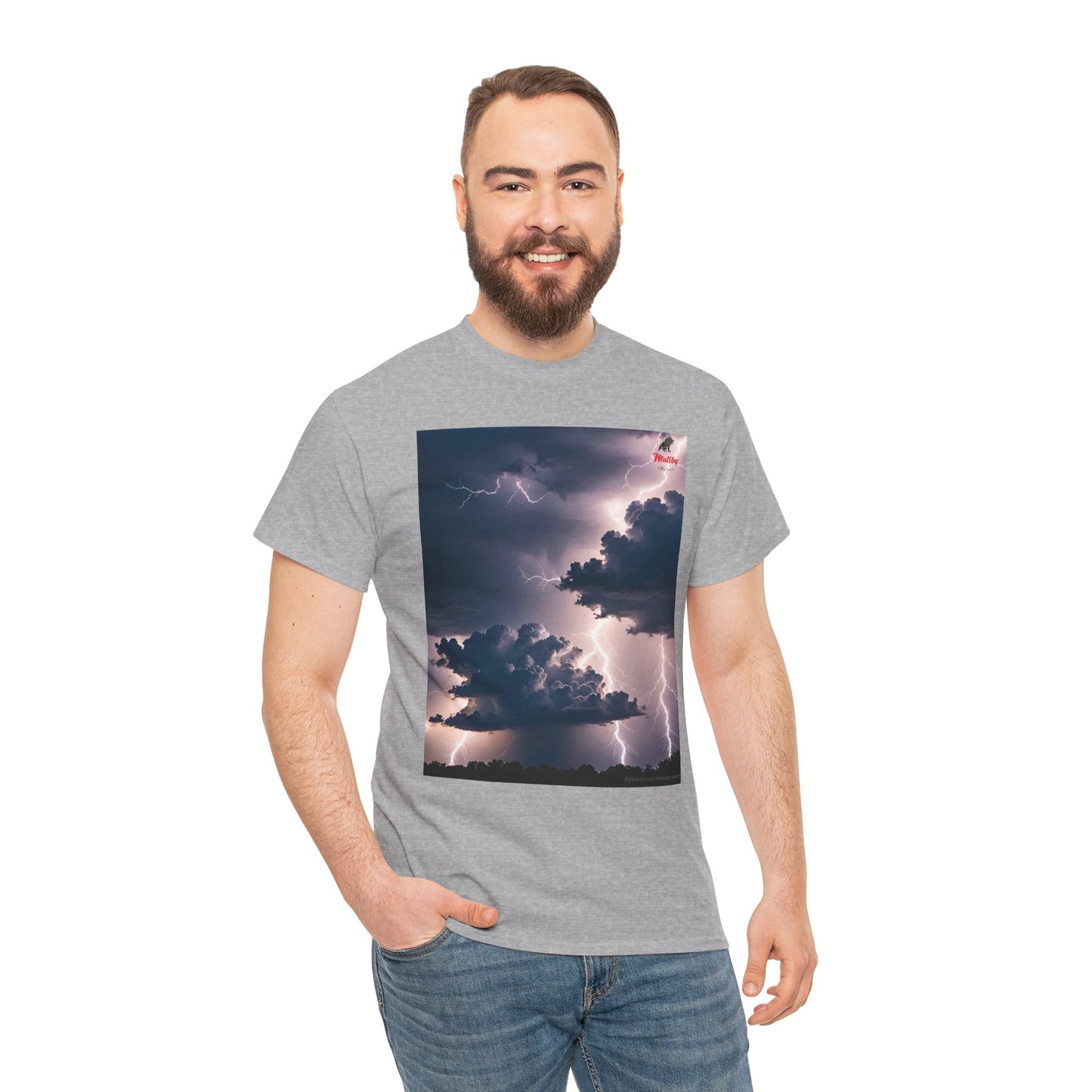 Lightning Style Unisex Heavy Cotton Tee