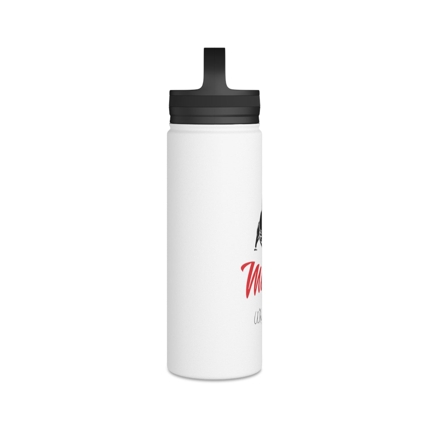 Matiby Stainless Steel Water Bottle, Handle Lid