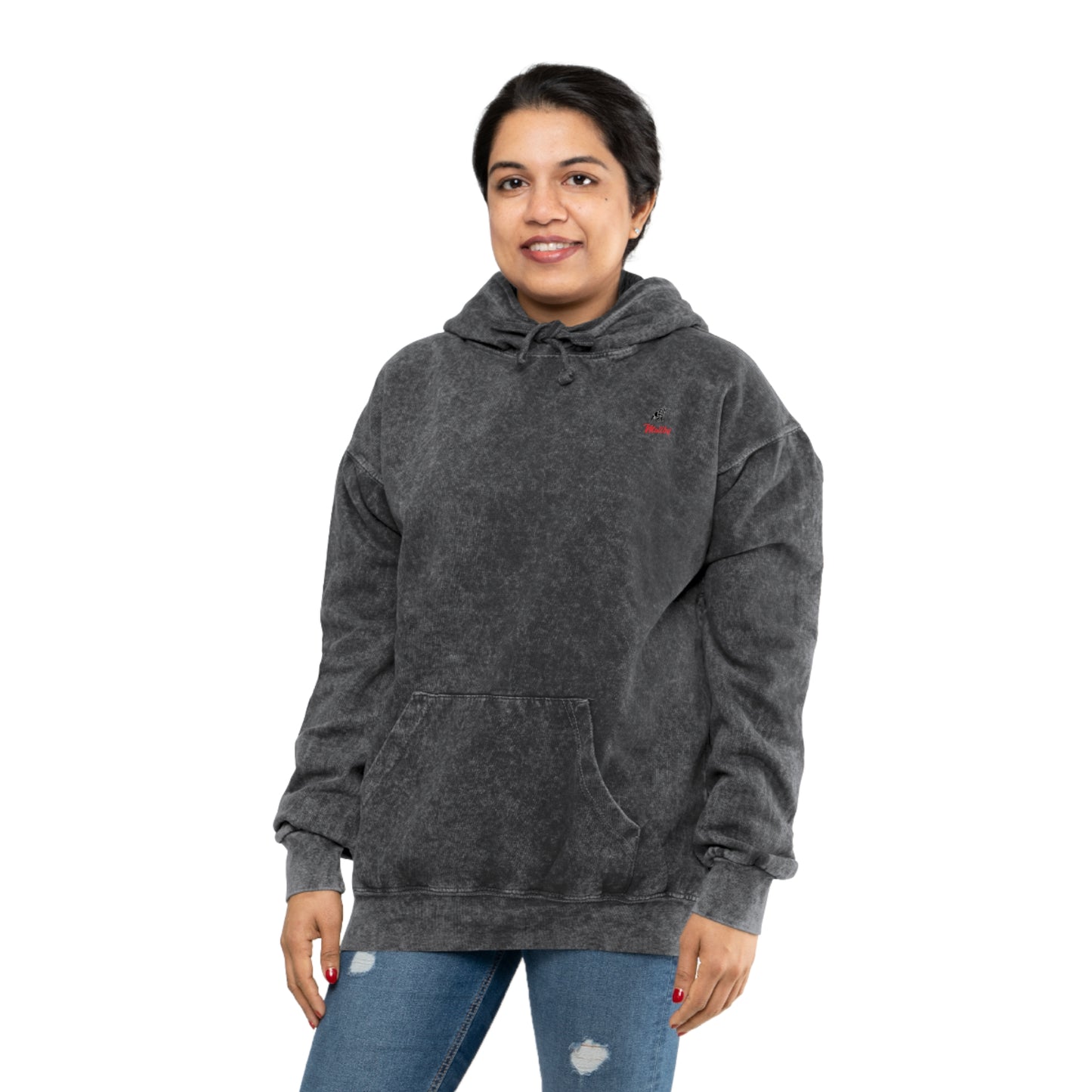 Matiby Unisex Mineral Wash Hoodie