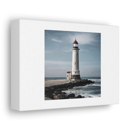 Lighthouse White Canvas Gallery Wraps