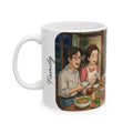 Family & Friends #9 Forever White Ceramic Mug — Cozy Feast Cup (11oz/15oz)
