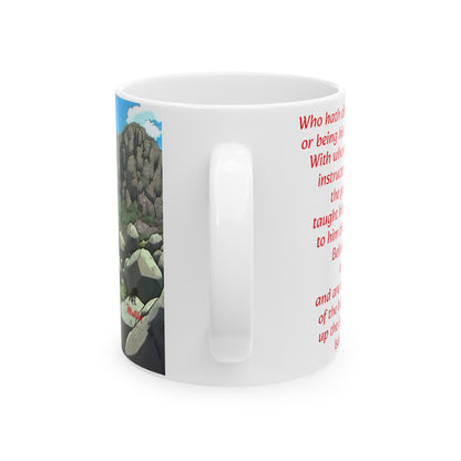 Bible Speaks Isaiah 40:13-15 Ceramic Mug, 11oz, 15 oz