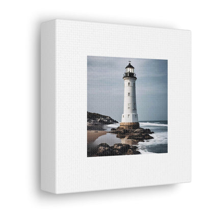 Lighthouse White Canvas Gallery Wraps