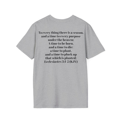 Bible Speaks Ecclesiastes 1:1-2 Unisex Softstyle T-Shirt