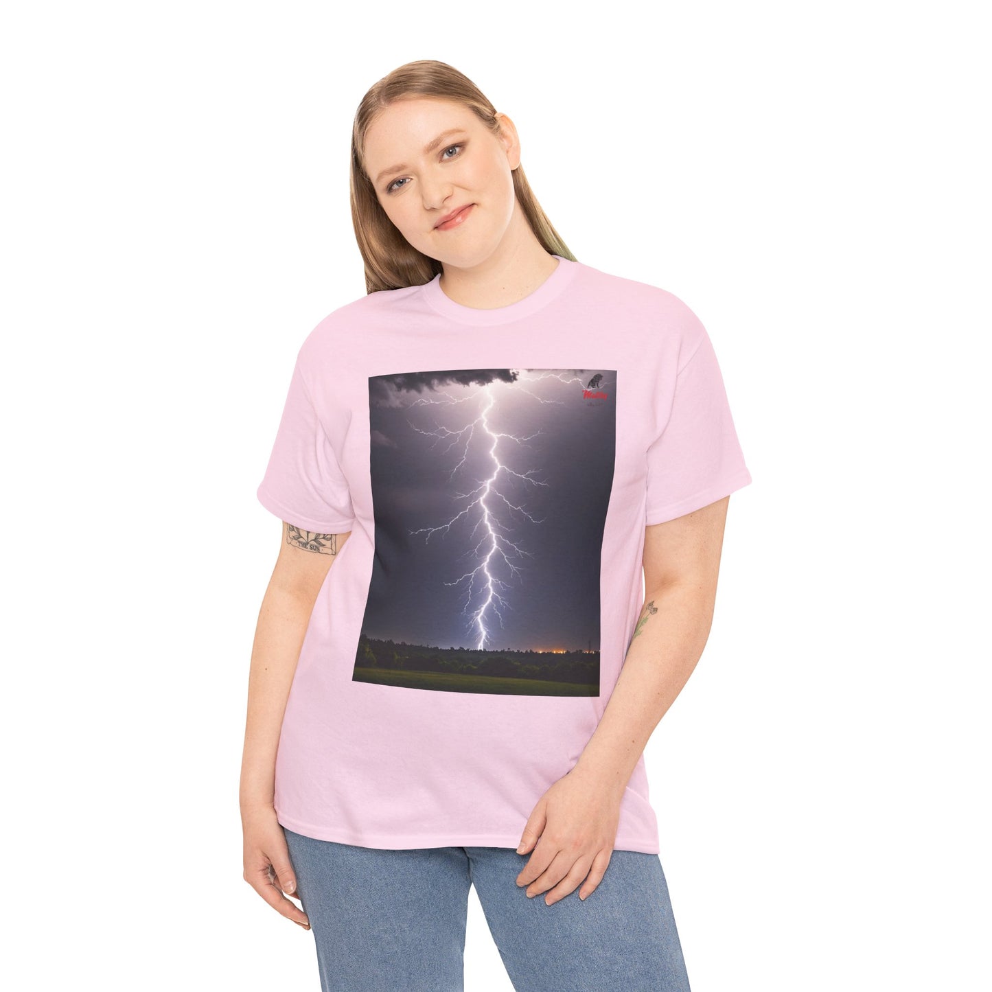 Lightning Style Unisex Heavy Cotton Tee