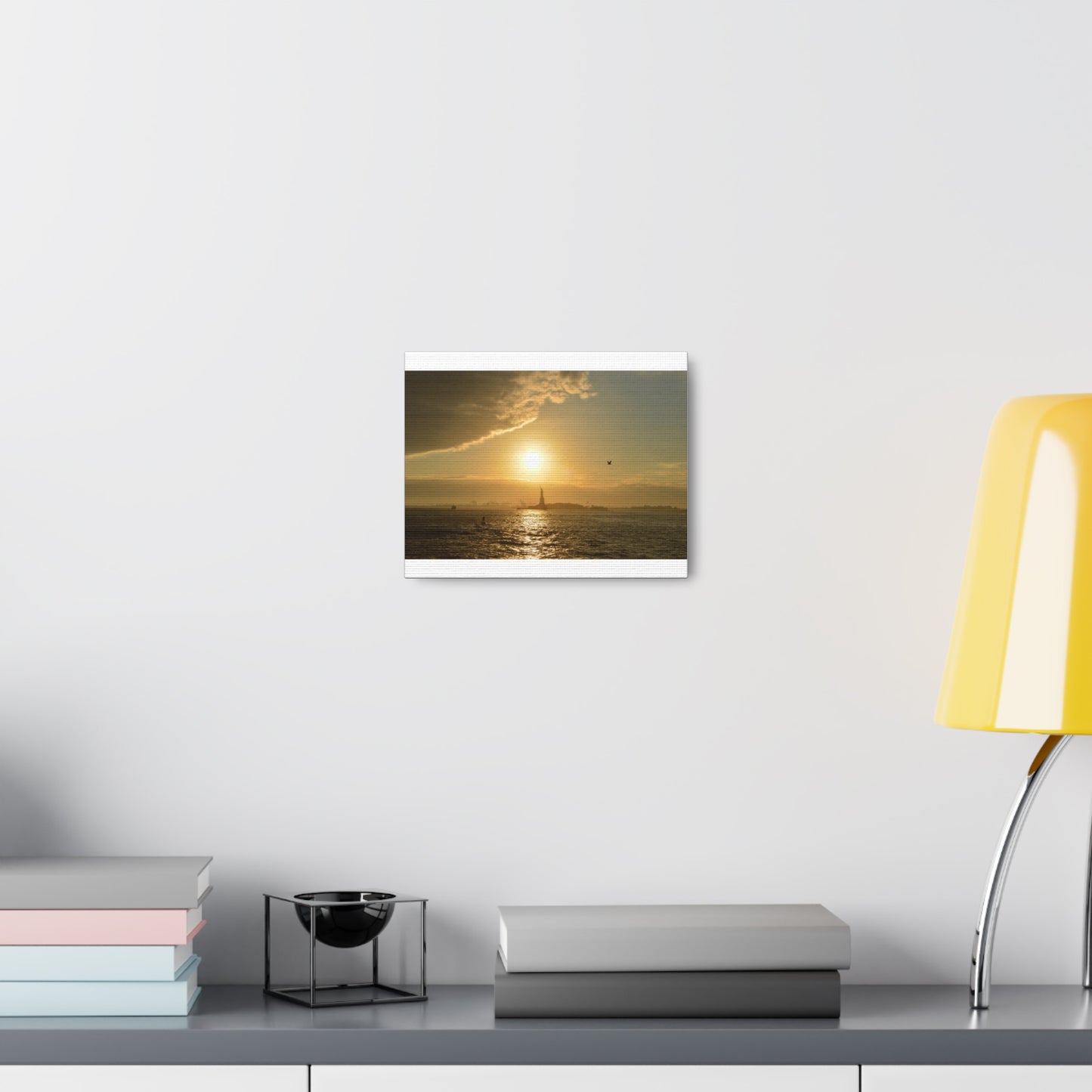 Sunset White Canvas Gallery Wraps