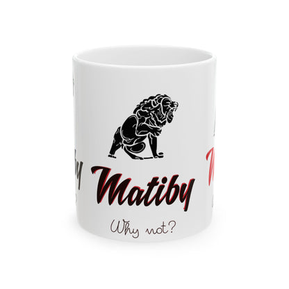 Matiby Ceramic Mug, (11oz, 15oz)