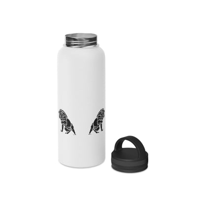 Matiby Stainless Steel Water Bottle, Handle Lid