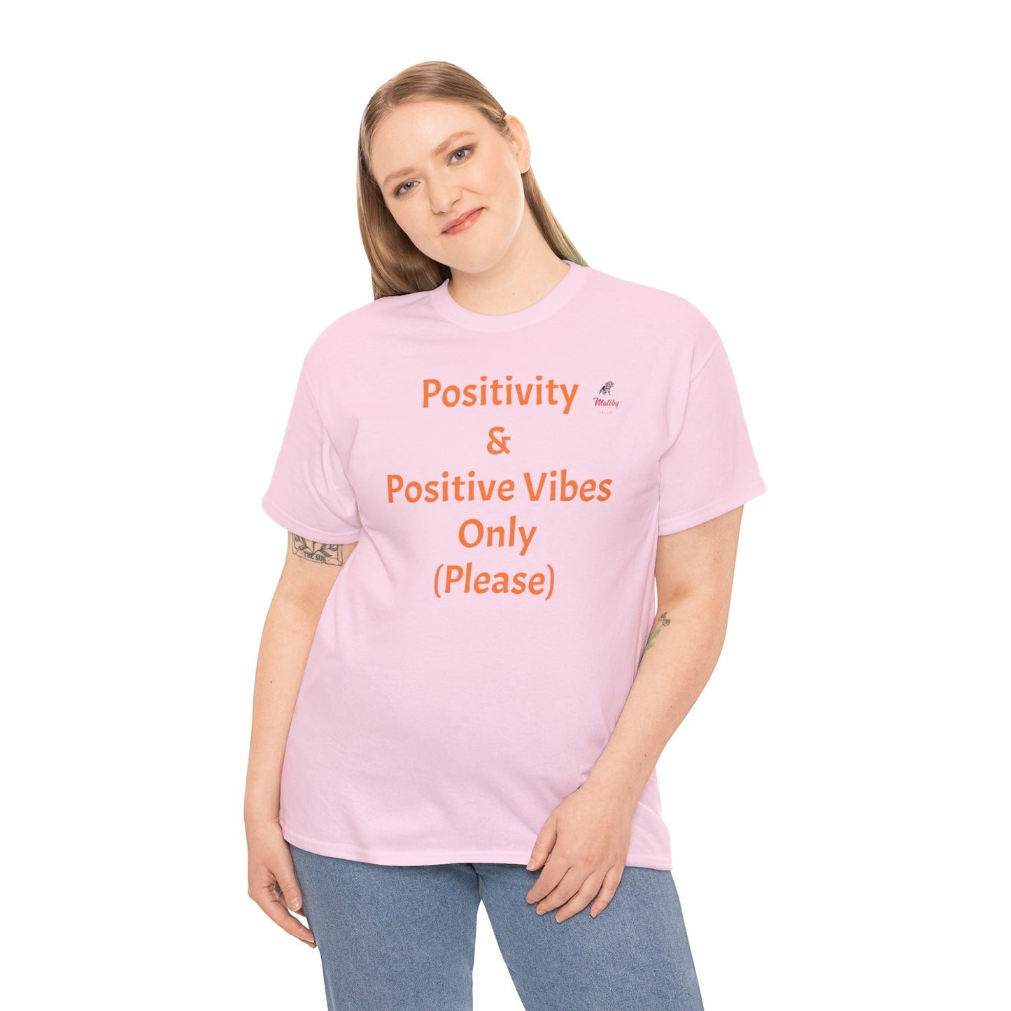 Positivity Unisex Heavy Cotton Tee