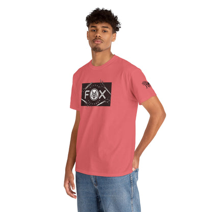 Silver Fox Scissors Unisex Heavy Cotton Tee