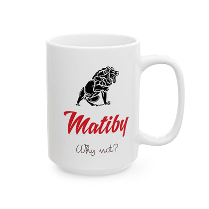 Matiby HPJ Ceramic Mug, (11oz, 15oz)