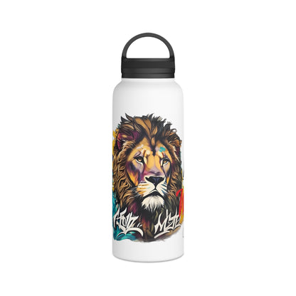 Matiby Matiffi Stainless Steel Water Bottle, Handle Lid