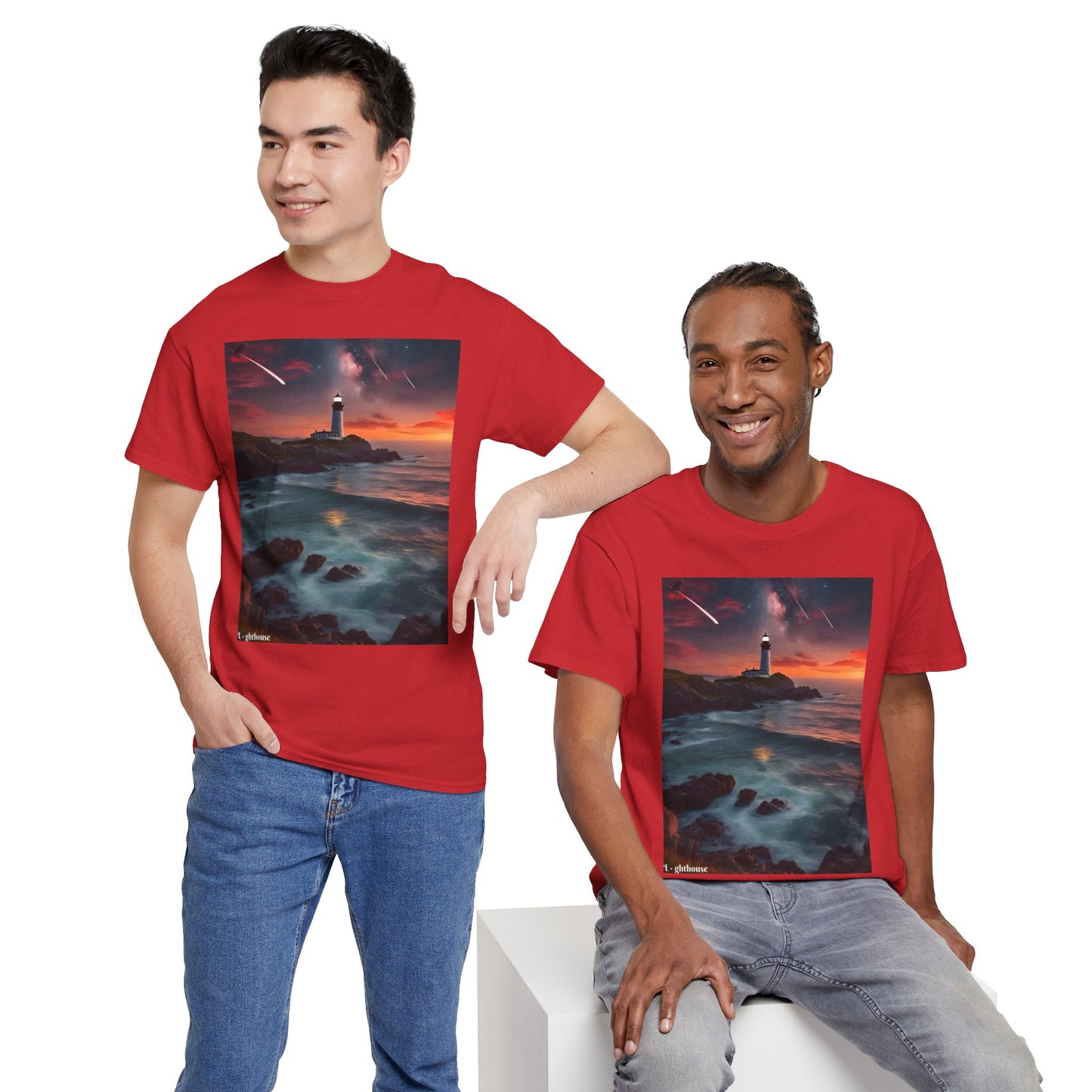 Lighthouse Unisex Heavy Cotton Tee