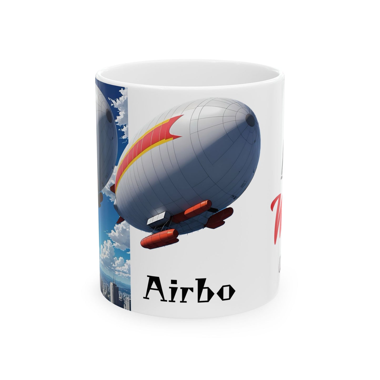 Matiby Airbo Ceramic Mug, (11oz, 15oz)