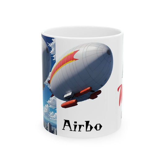 Matiby Airbo Ceramic Mug, (11oz, 15oz)