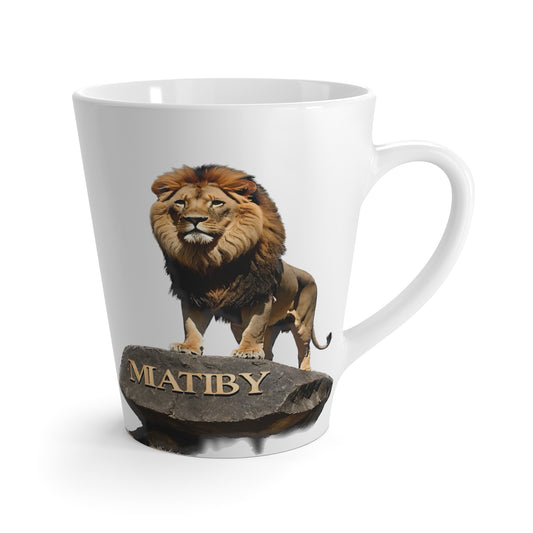 Matiby Lion Mug, White