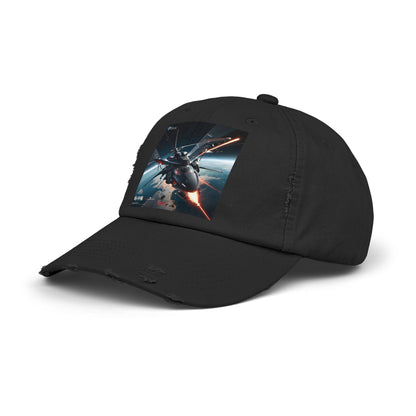 Aero Unisex Distressed Cap