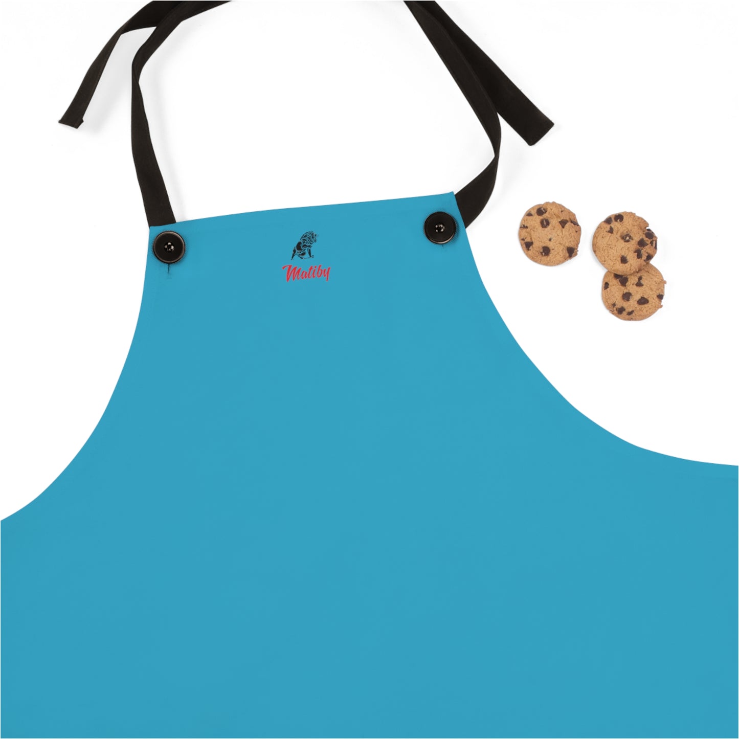 Matiby Turquoise Apron (AOP)