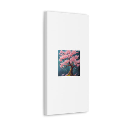 Cherry Blossom White Canvas Gallery Wraps