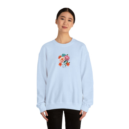 Matiby Flower Unisex Heavy Blend™ Crewneck Sweatshirt