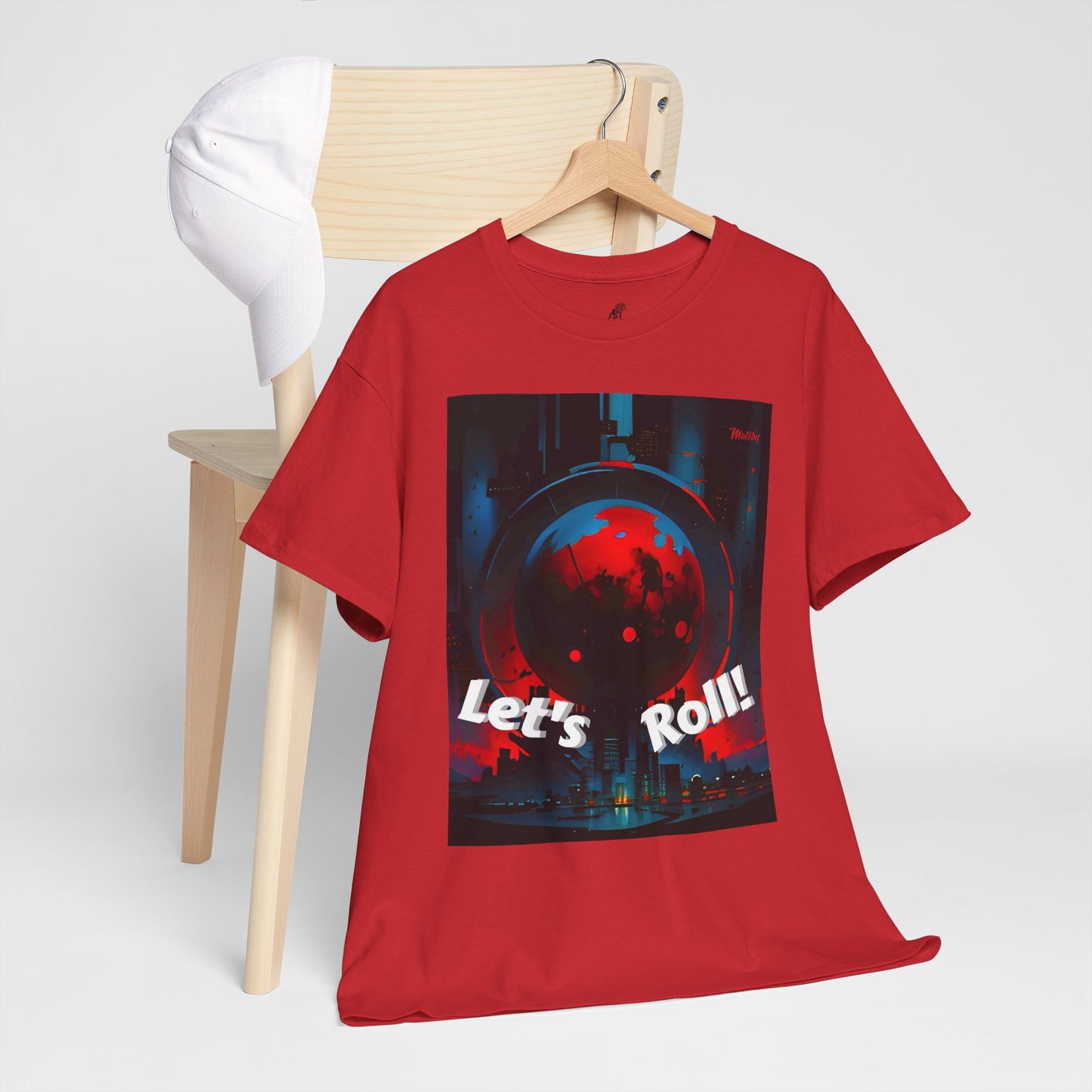 Let's Roll! Unisex Heavy Cotton Tee