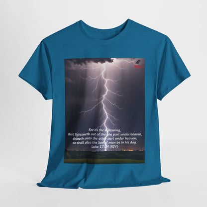 Lightning Style Son of man Unisex Heavy Cotton Tee