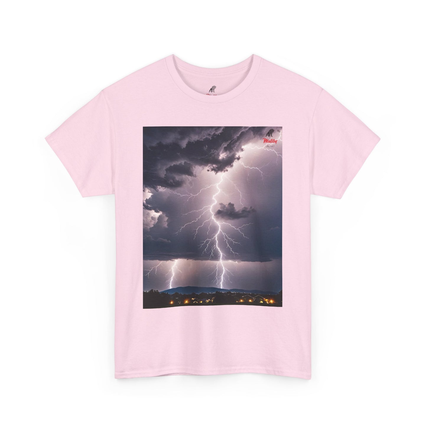 Lightning Style Unisex Heavy Cotton Tee