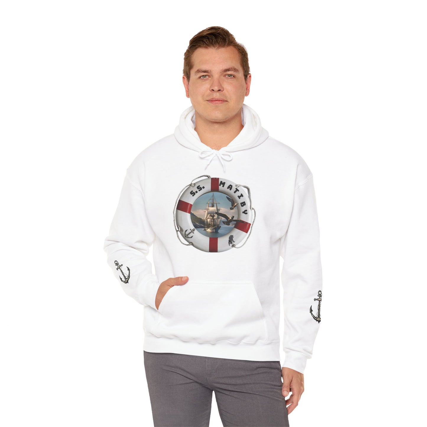 Nautical S.S. Matiby Unisex Heavy Blend™ Hooded Sweatshirt