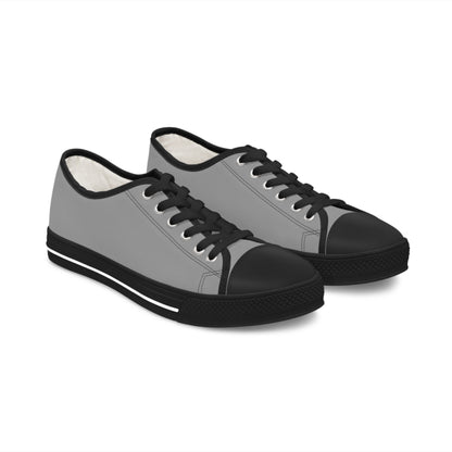 Women's Grey Low Top Sneakers