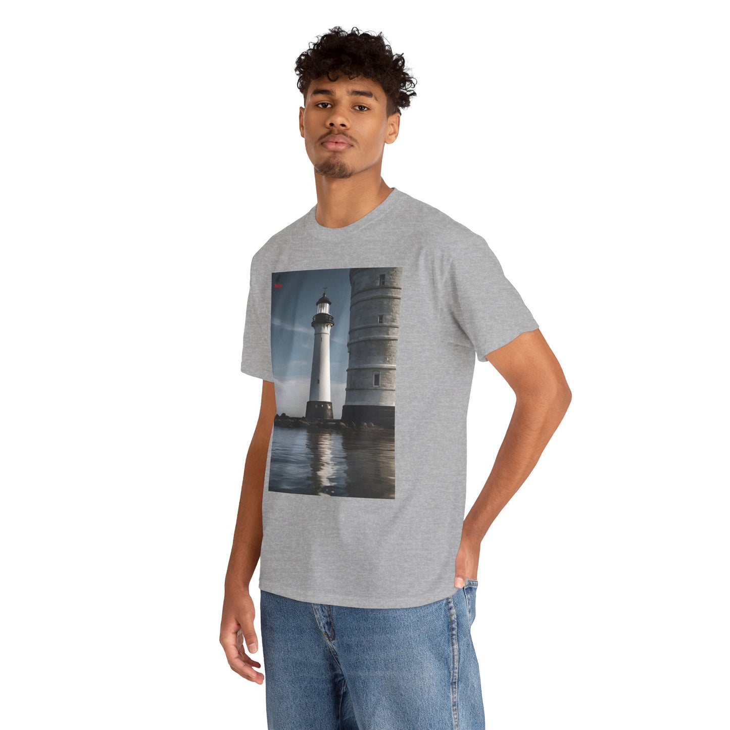 Lighthouse Unisex Heavy Cotton Tee