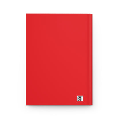 Matiby Hardcover Journal Matte Red