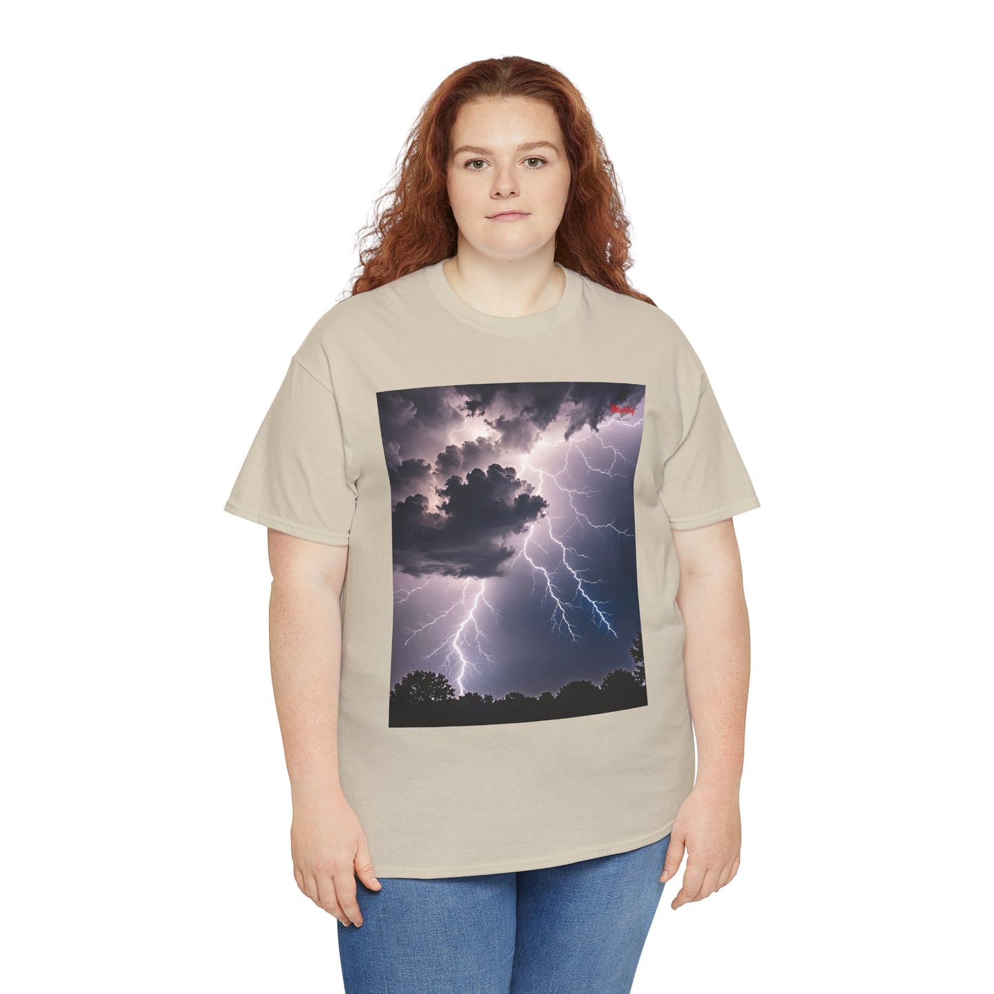 Lightning Style Unisex Heavy Cotton Tee