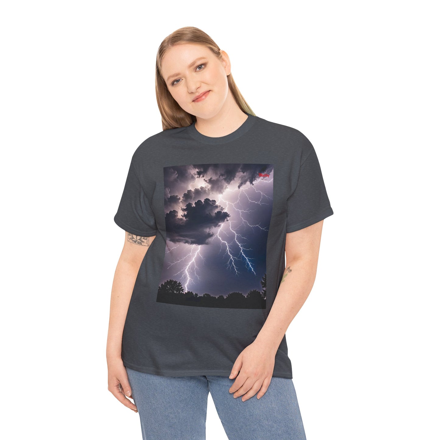 Lightning Style Unisex Heavy Cotton Tee