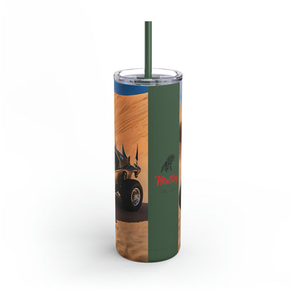 Matiby Artzy Maars Maker Skinny Matte Tumbler, 20oz