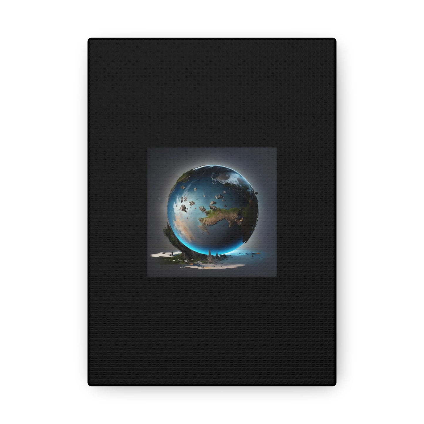 Matiby Worlds Black Canvas Gallery Wraps