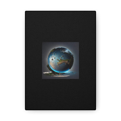 Matiby Worlds Black Canvas Gallery Wraps