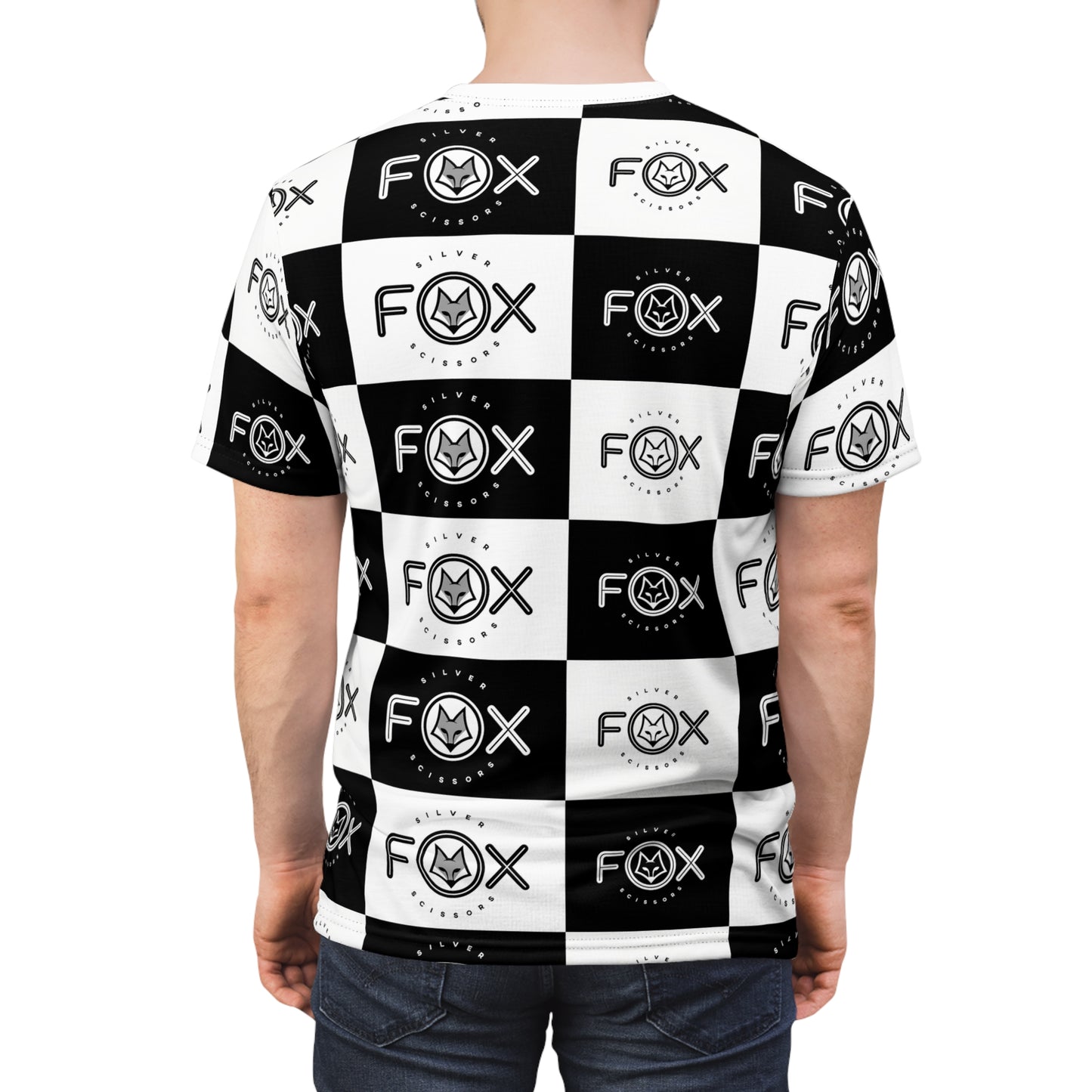 Silver Fox Unisex Cut & Sew Tee (AOP)