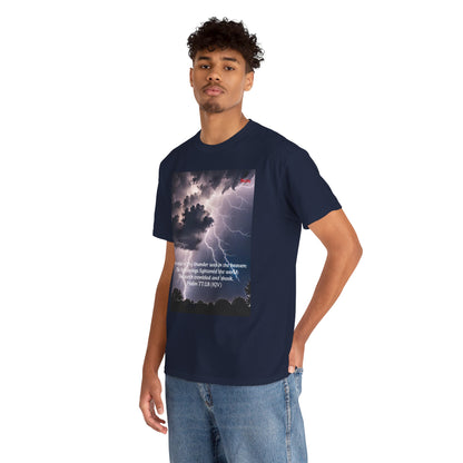 Lightning Style Thunder Unisex Heavy Cotton Tee