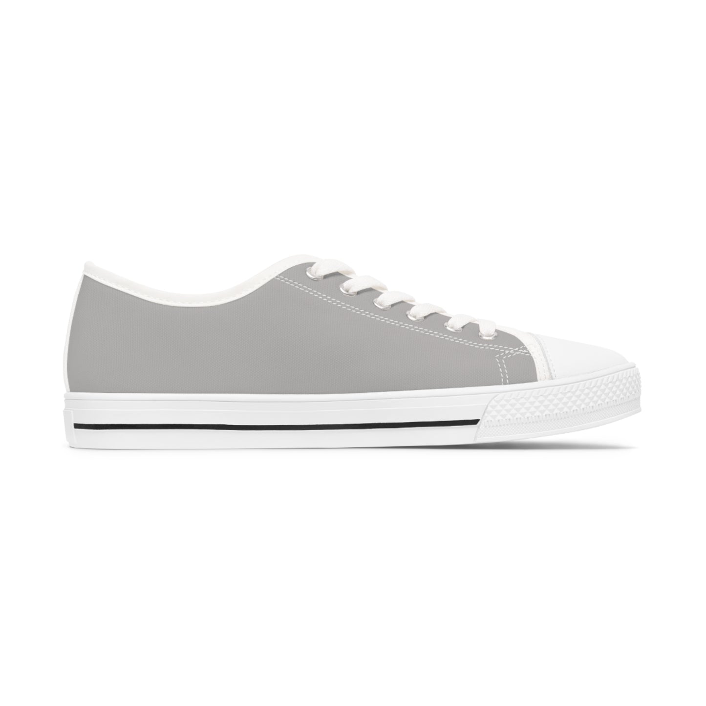 Women's Light Grey Low Top Sneakers