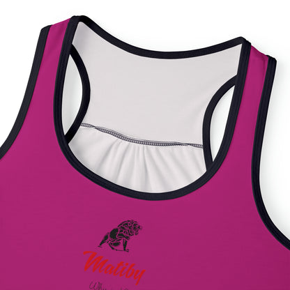 Women's Pink Tank Top (AOP)