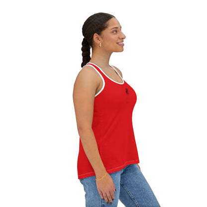 Women's Red Tank Top (AOP)