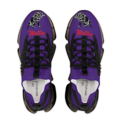 Men's Purple Mesh Sneakers