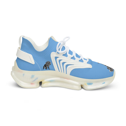 Men's Light Blue Mesh Sneakers