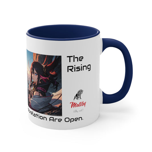 The Rising Accent Mug, 11oz